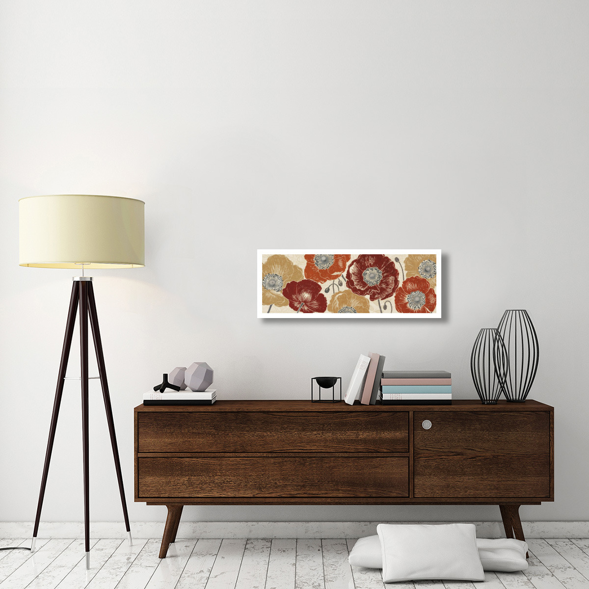 A Poppys Touch IV -Paper Art-38&quotx14"