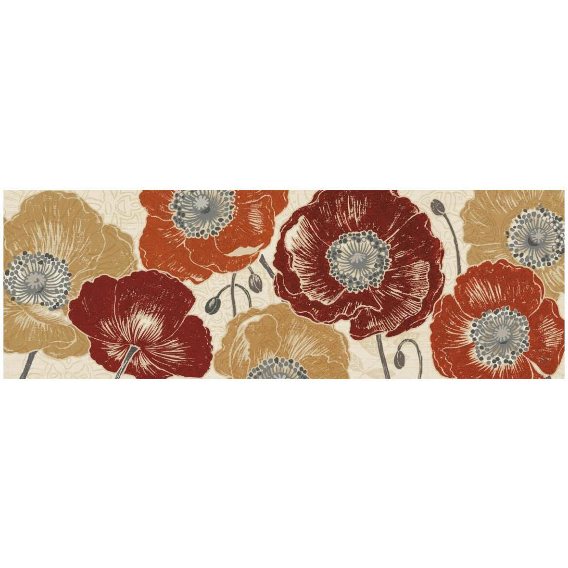 A Poppys Touch IV -Paper Art-56&quotx20"