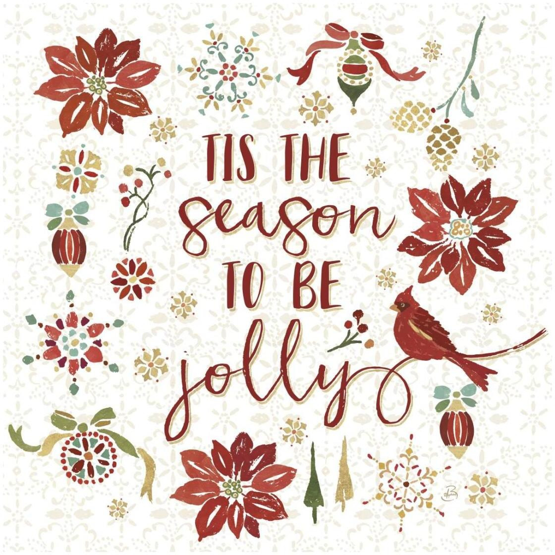 Holiday Impressions IV -Paper Art-26&quotx26"