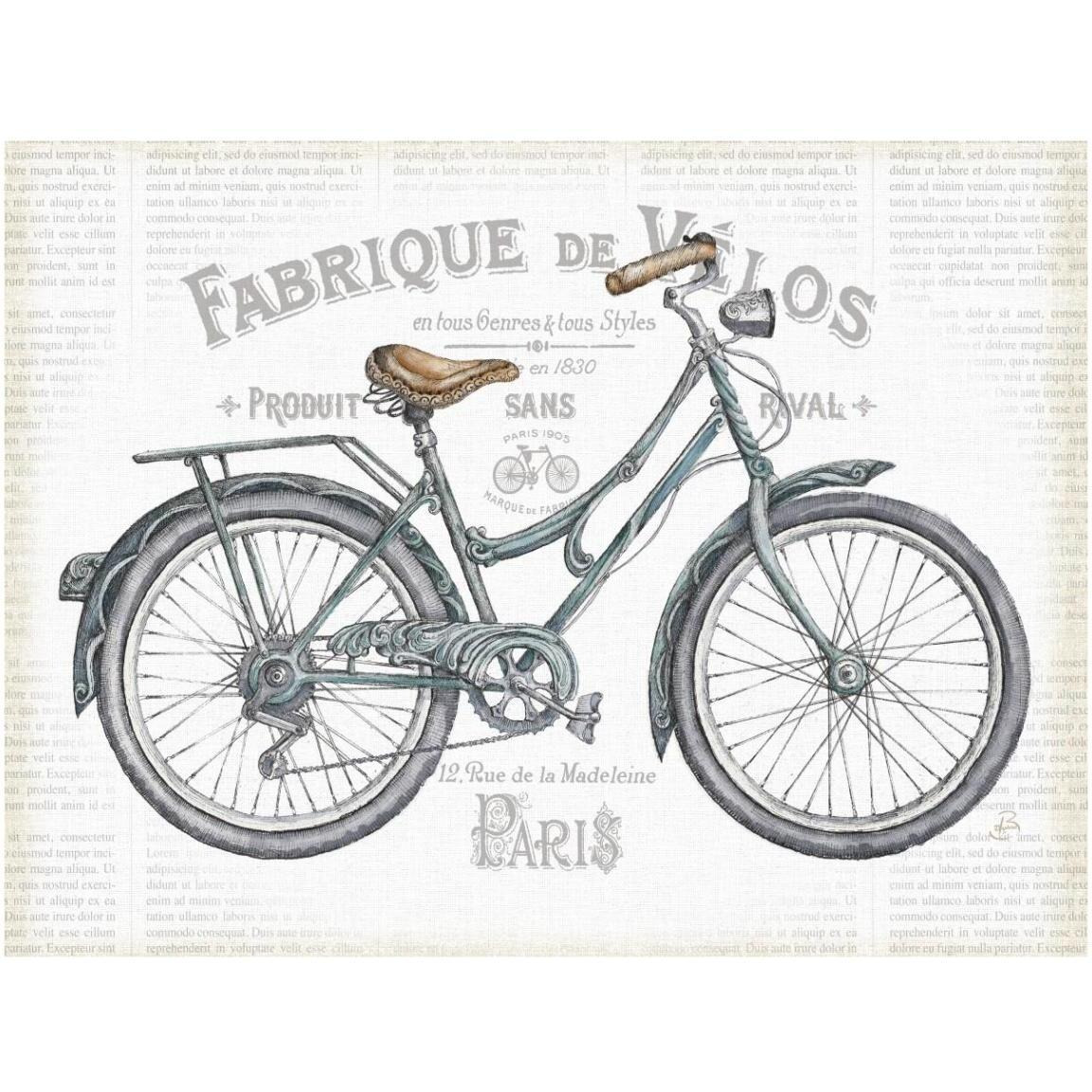 Bicycles I v2 -Paper Art-42&quotx32"