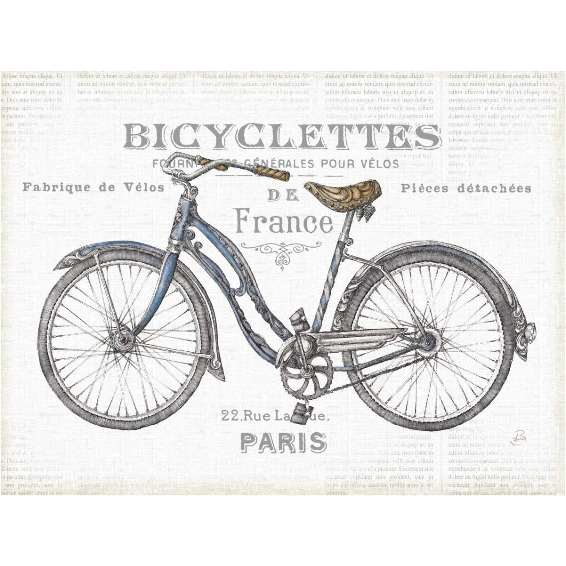 Bicycles II v2 -Paper Art-18&quotx14"