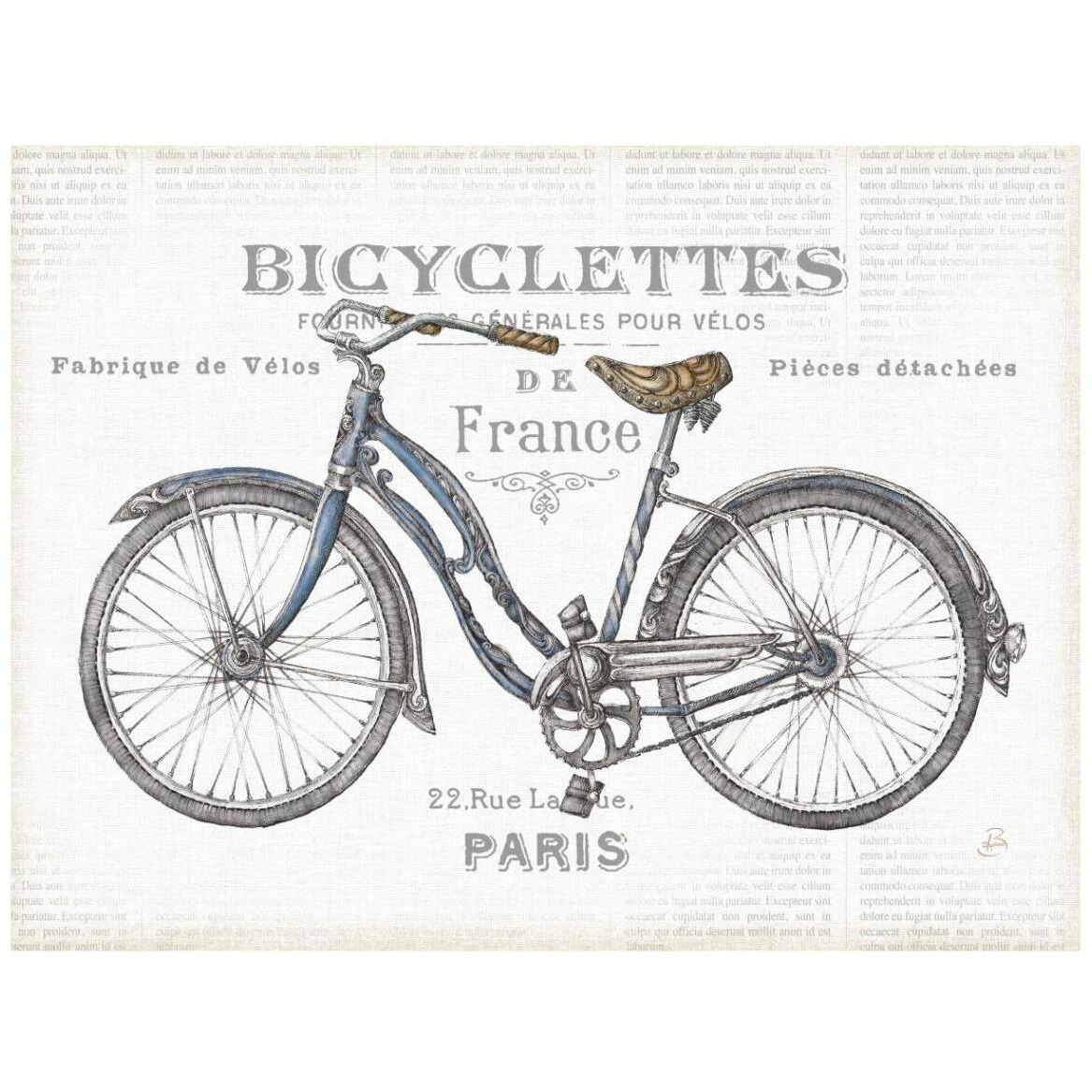 Bicycles II v2 -Paper Art-42&quotx32"