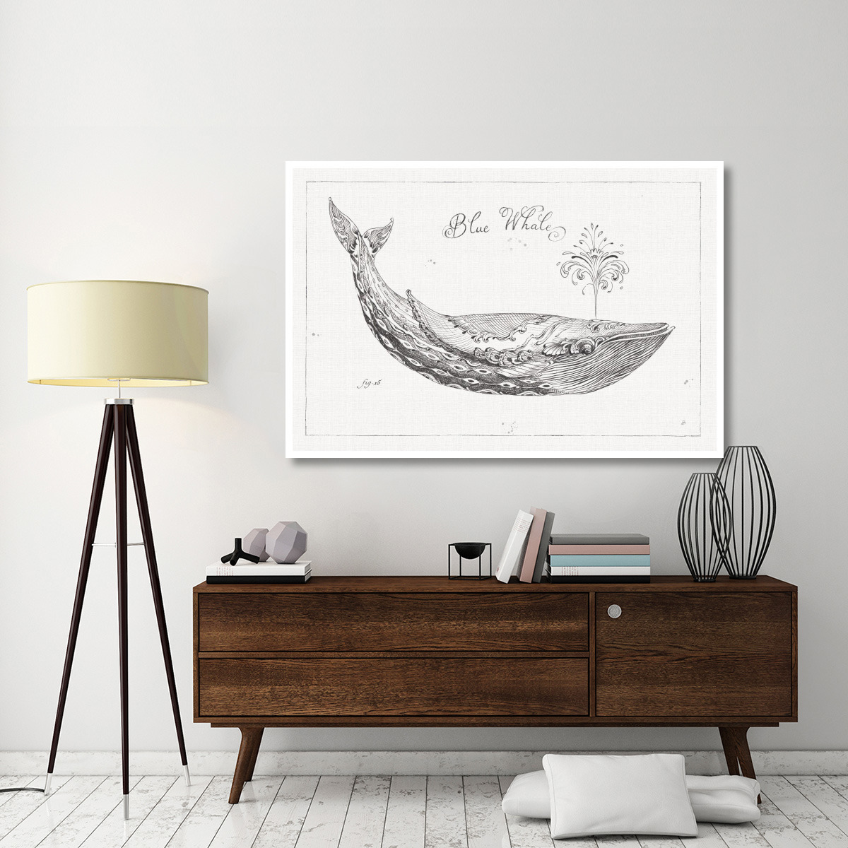 Underwater Life I -Paper Art-62&quotx42"