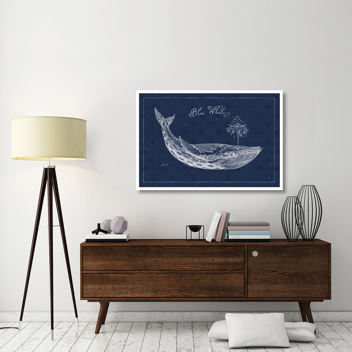 Underwater Life IX -Paper Art-50&quotx34"