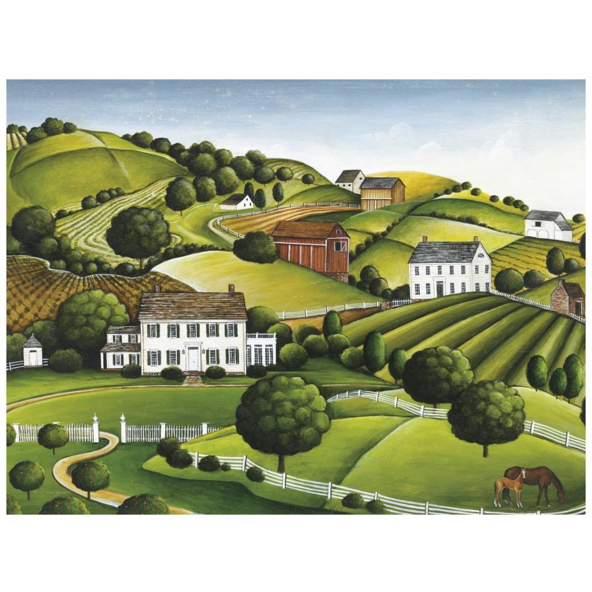 Apple Valley -Paper Art-42&quotx32"