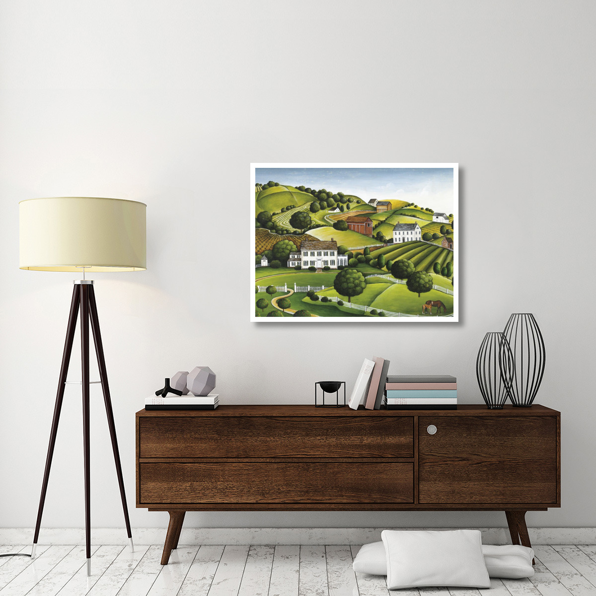 Apple Valley -Paper Art-42&quotx32"