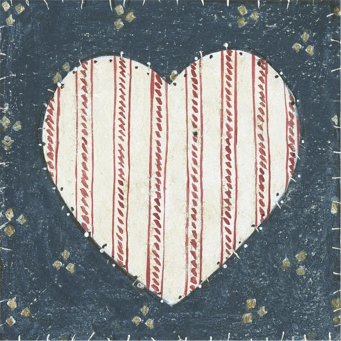 Americana Quilt I -Paper Art-38&quotx38"
