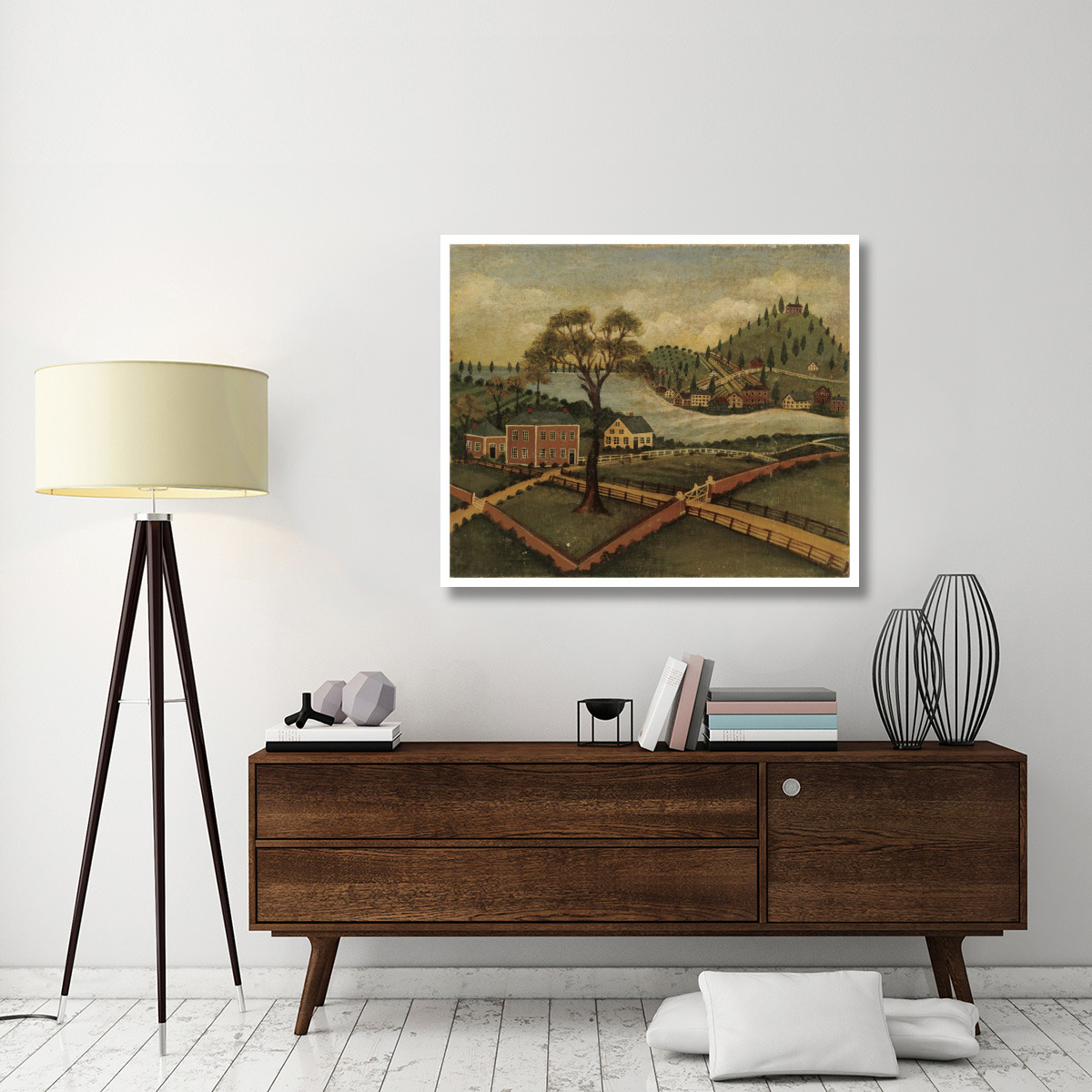 Going to Town -Paper Art-46&quotx38.96"
