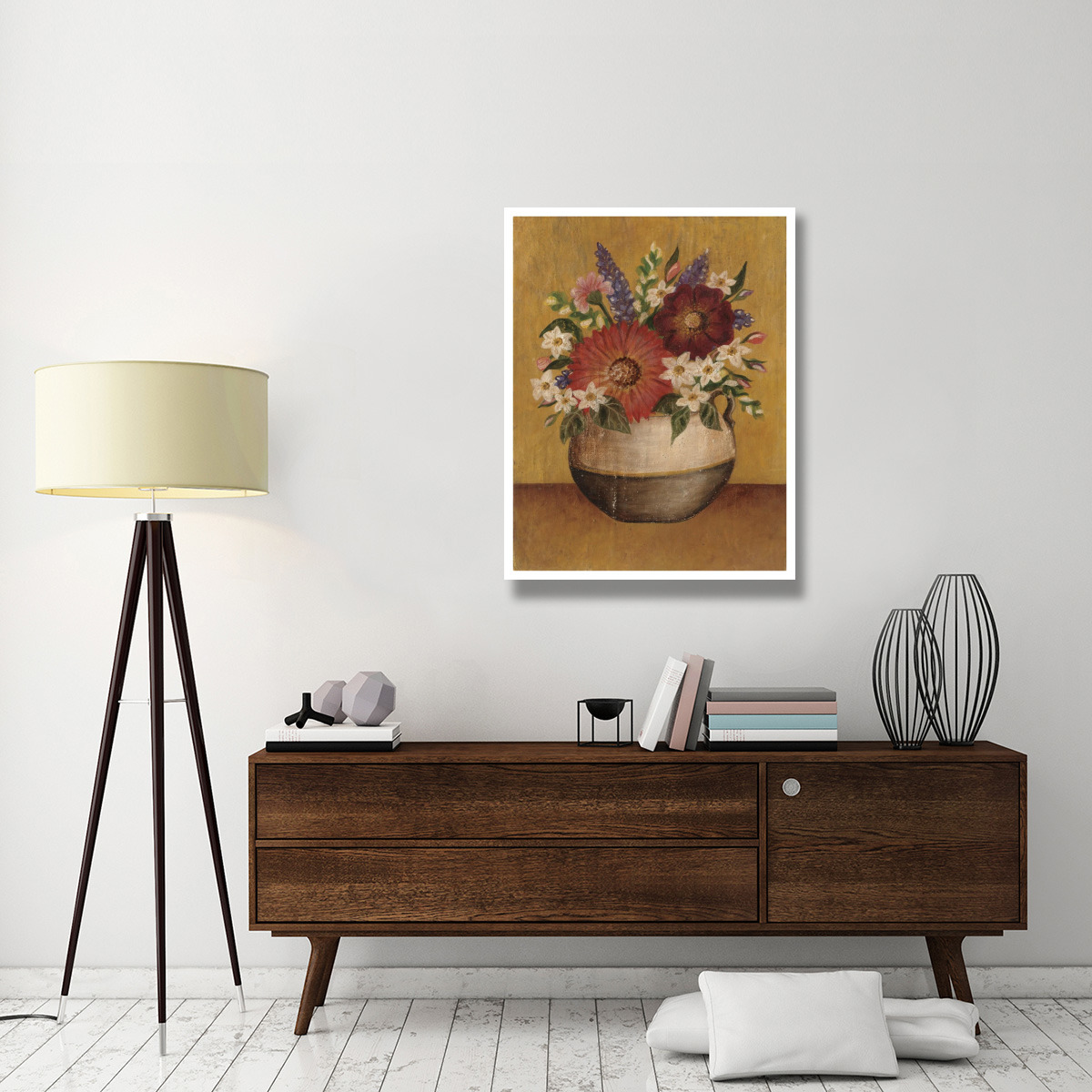 Summer Bouquet I -Paper Art-32&quotx42"