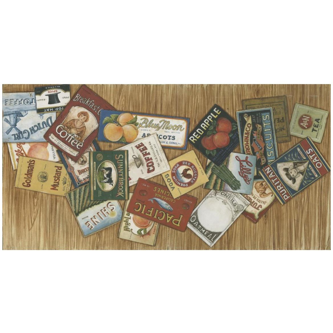 Vintage Signs -Paper Art-50&quotx26"