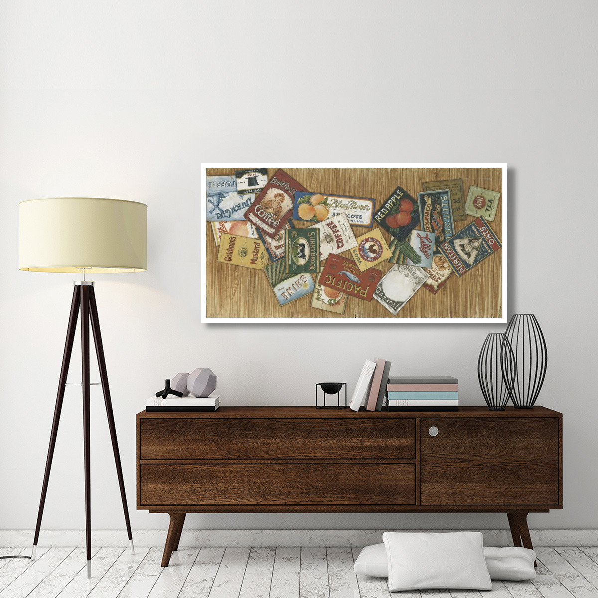 Vintage Signs -Paper Art-62&quotx32"