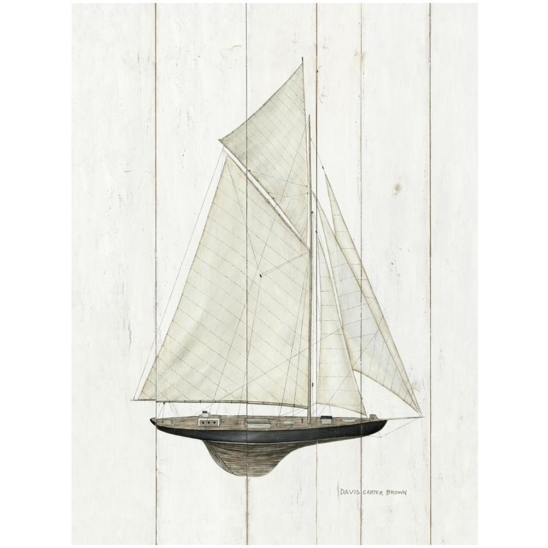 Sailboat I -Paper Art-20&quotx26"