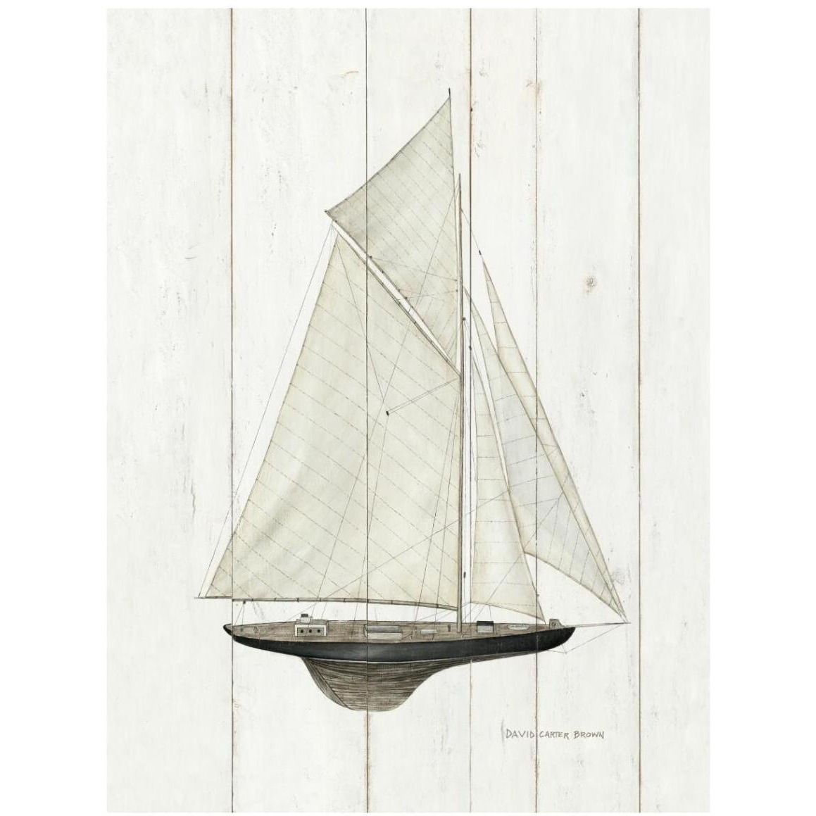 Sailboat I -Paper Art-32&quotx42"