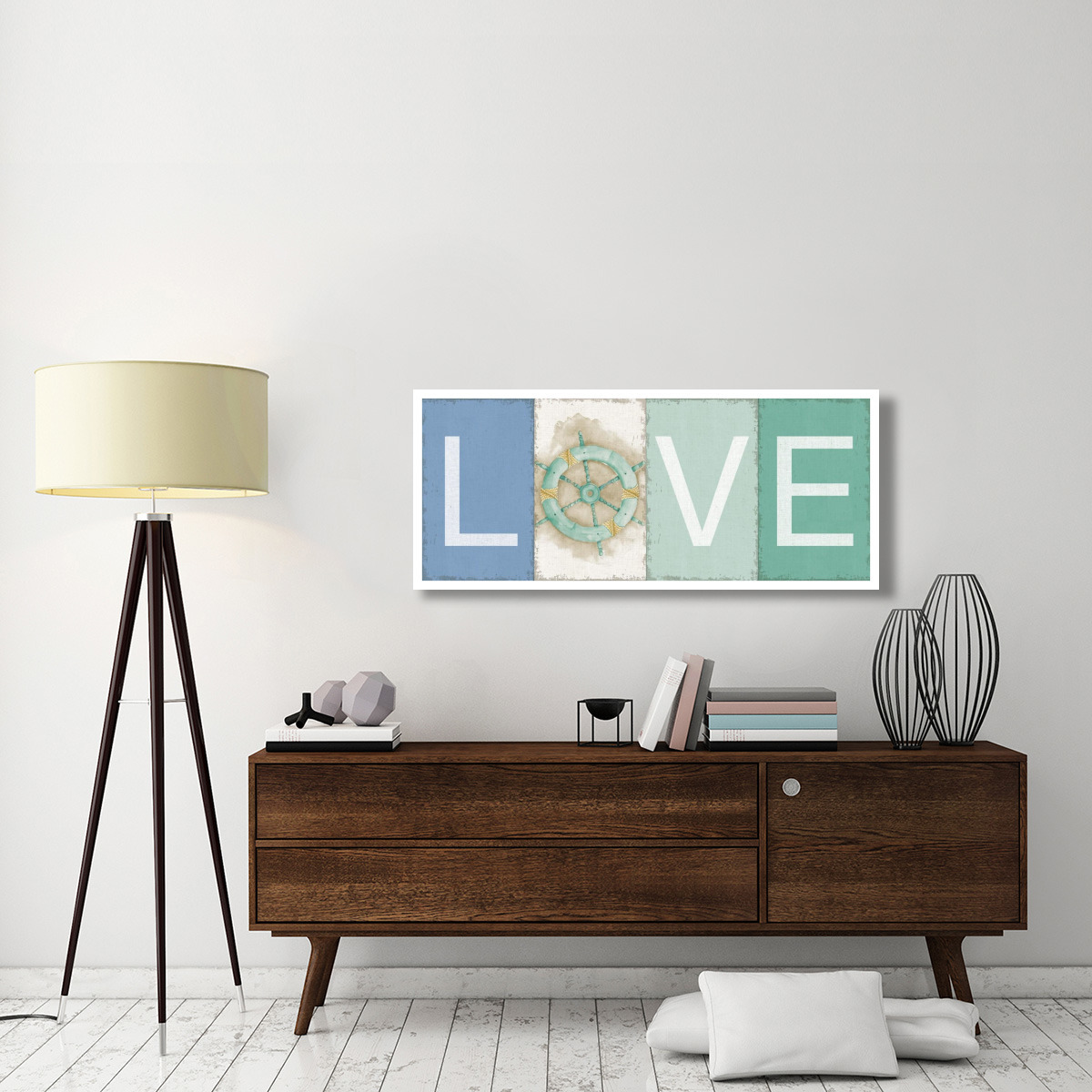 New Horizons Love -Paper Art-52&quotx22"