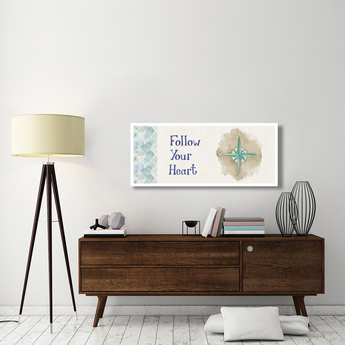 New Horizons VIII Words -Paper Art-52&quotx22"