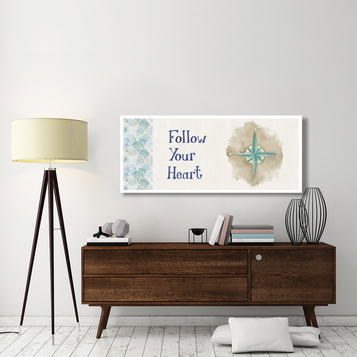 New Horizons VIII Words -Paper Art-62&quotx26"