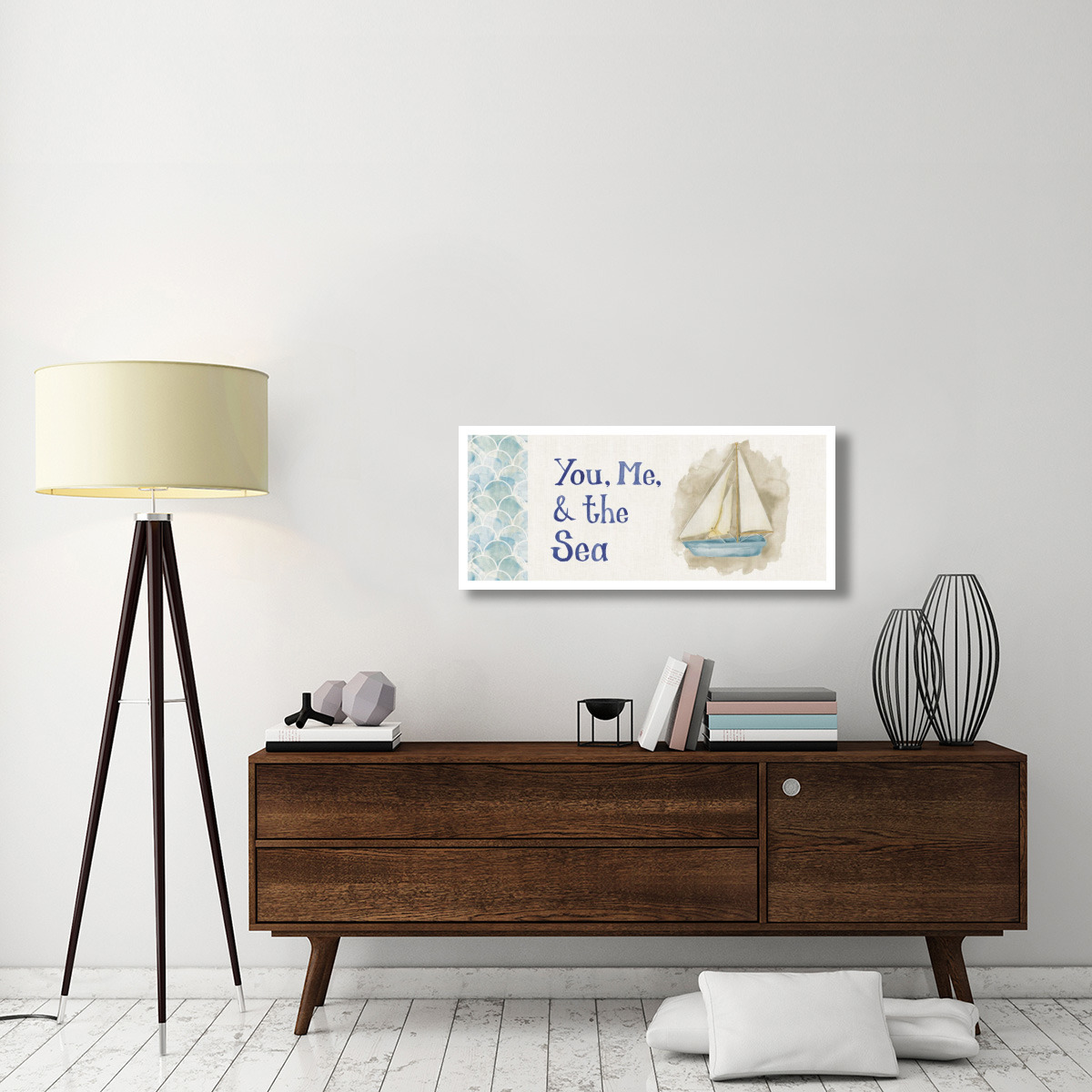 New Horizons VI Words -Paper Art-42&quotx18"