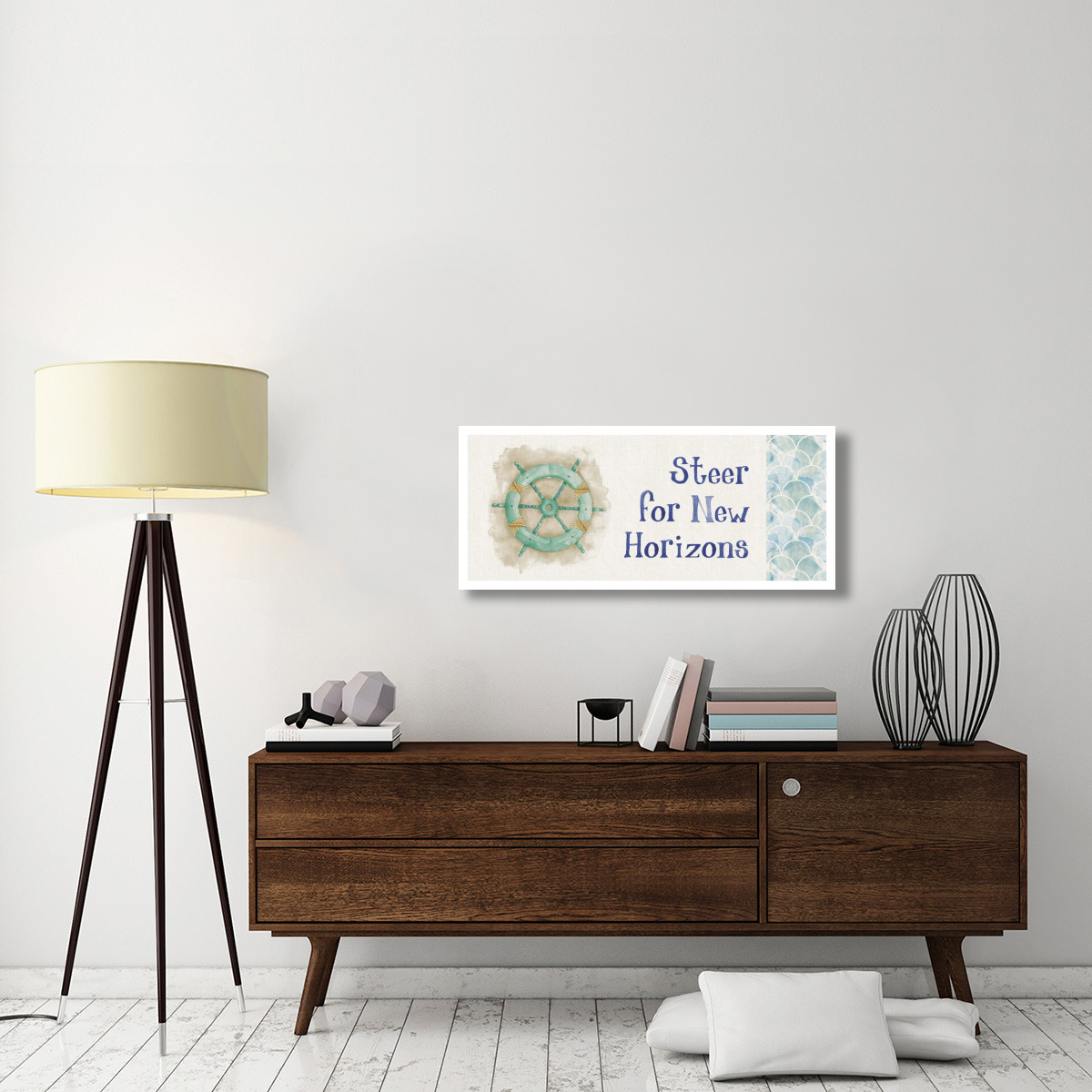 New Horizons V Words -Paper Art-42&quotx18"