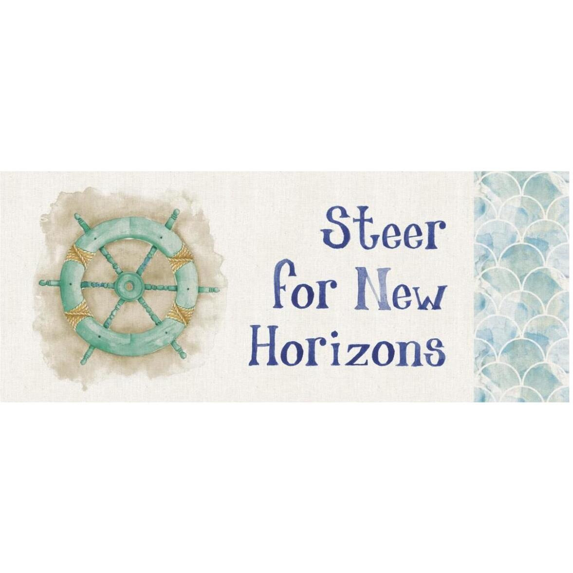 New Horizons V Words -Paper Art-77&quotx32"