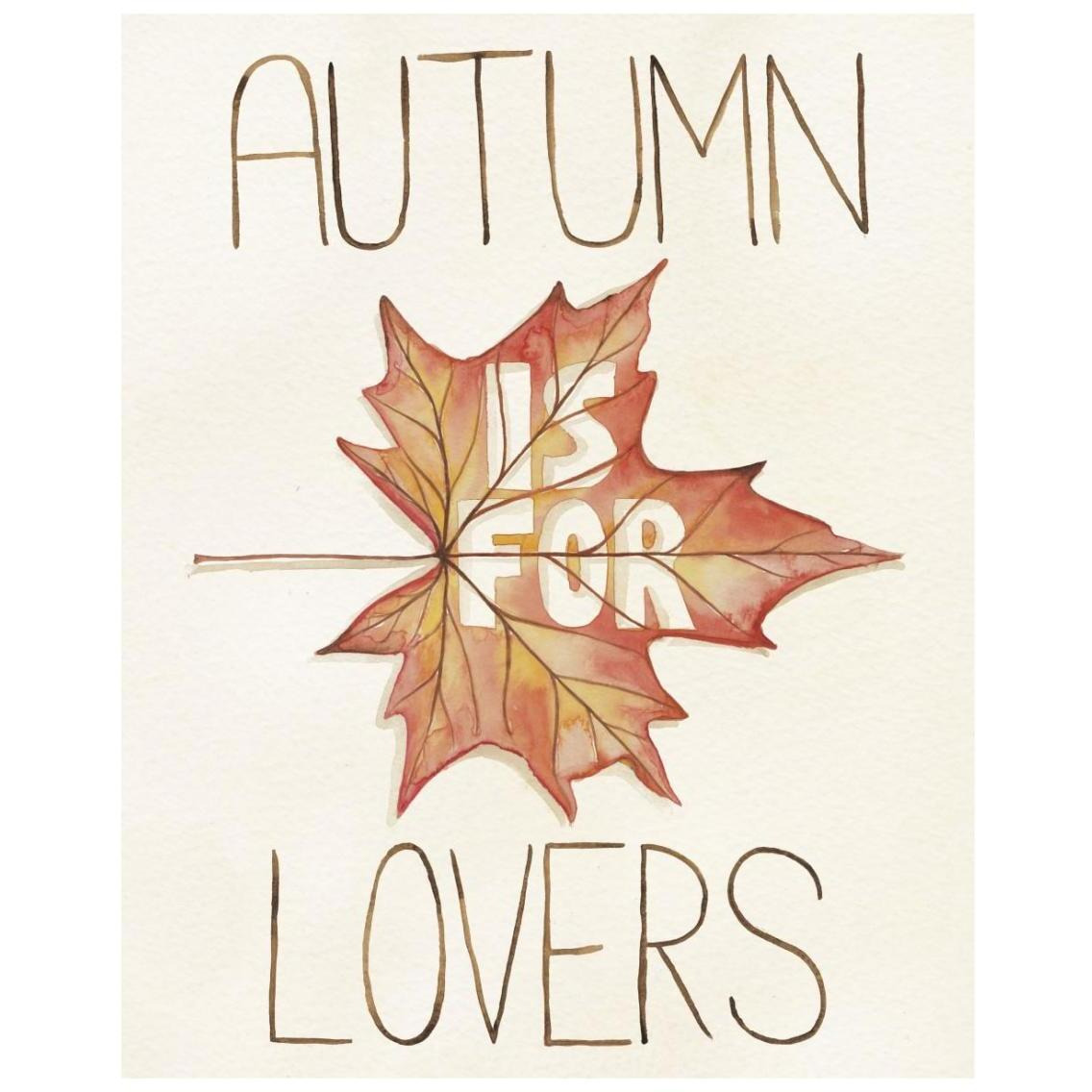 Autumn Love II -Paper Art-22&quotx26"