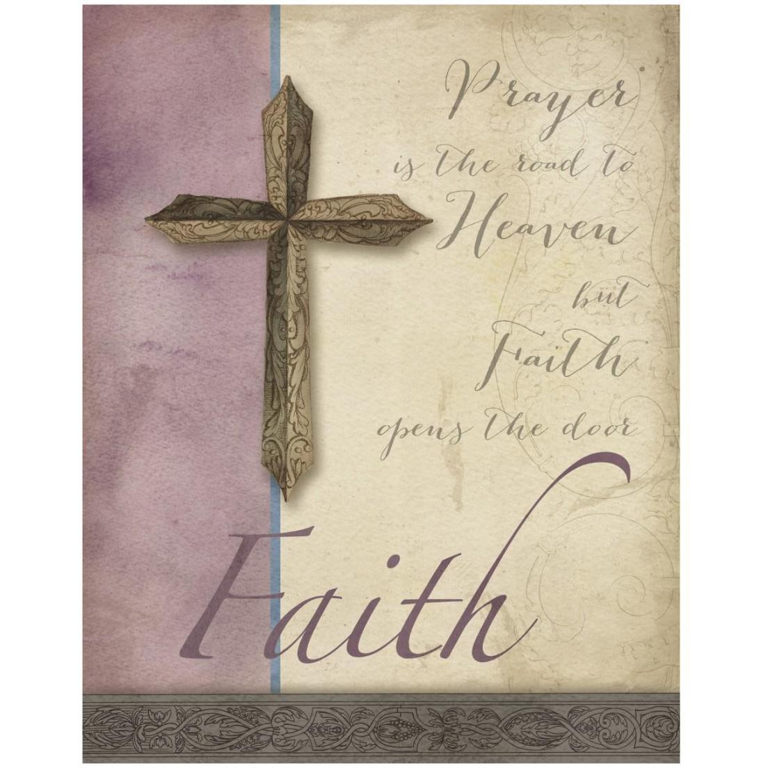 Words for Worship Faith -Paper Art-18&quotx22"