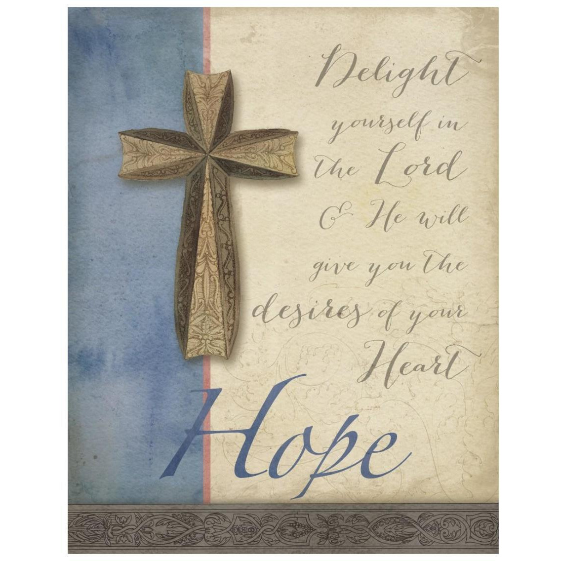 Words for Worship Hope -Paper Art-22&quotx26"