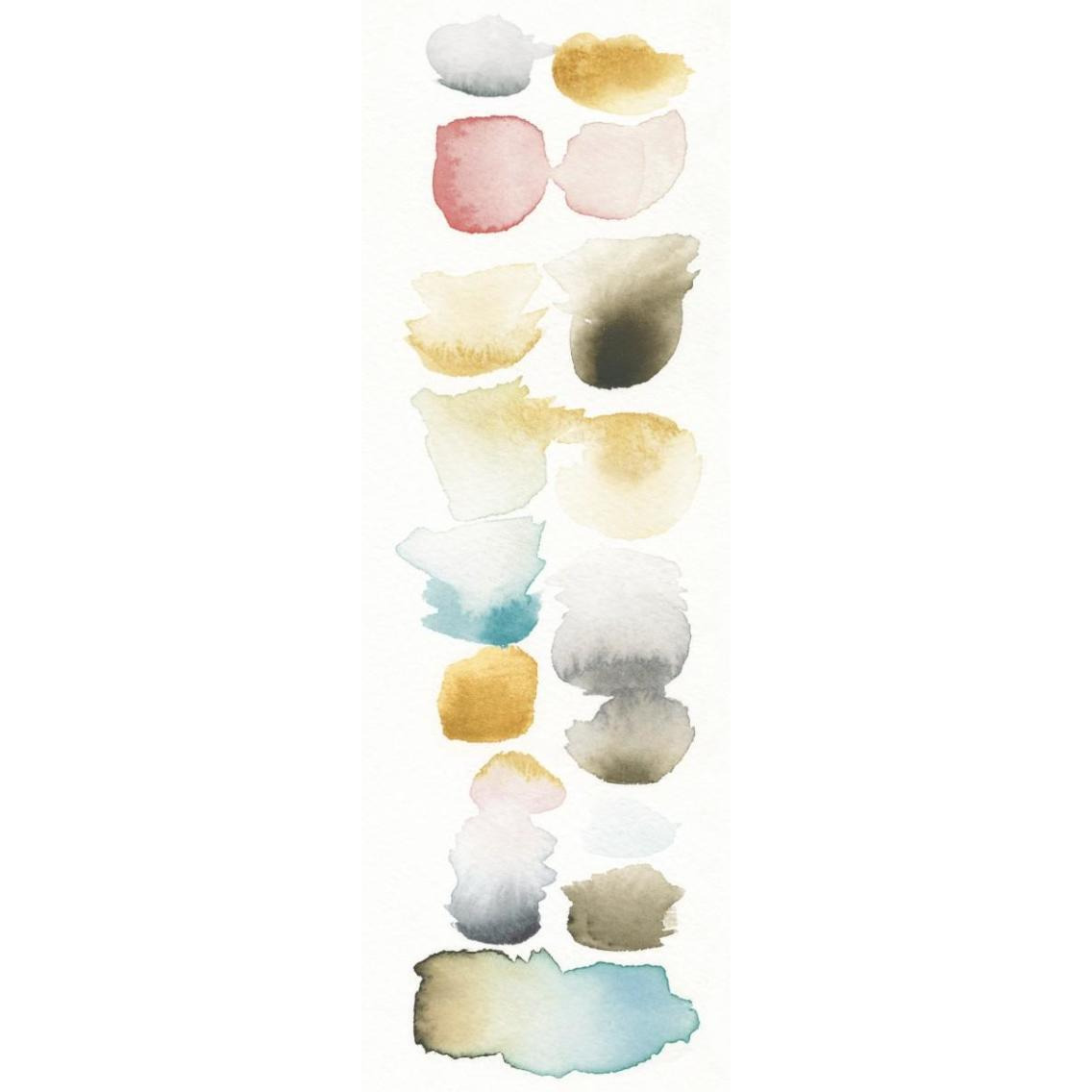 Watercolor Swatch Panel II -Paper Art-14&quotx38"