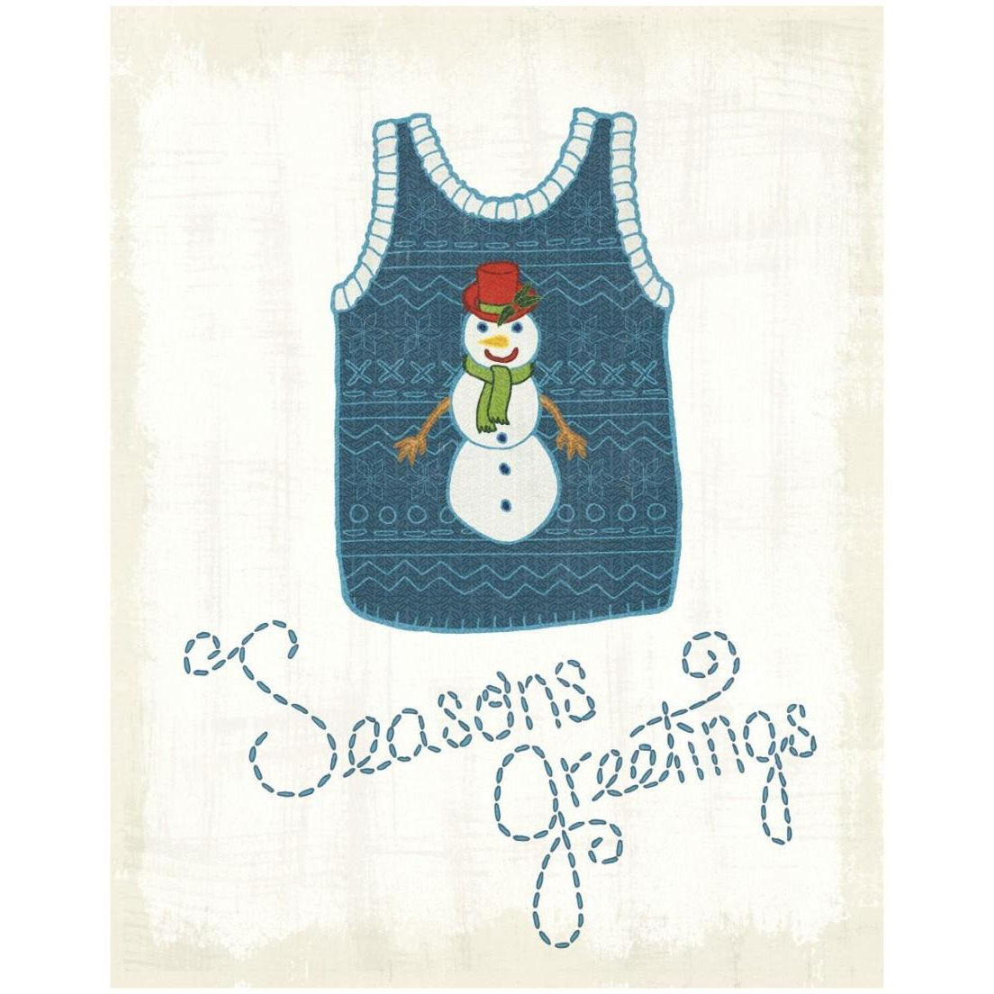 Tacky Tidings VI -Paper Art-18&quotx22"