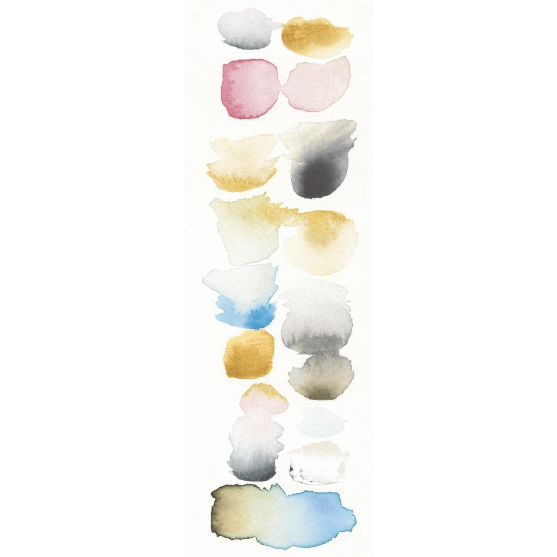 Watercolor Swatch Panel II Bright -Paper Art-14&quotx38"