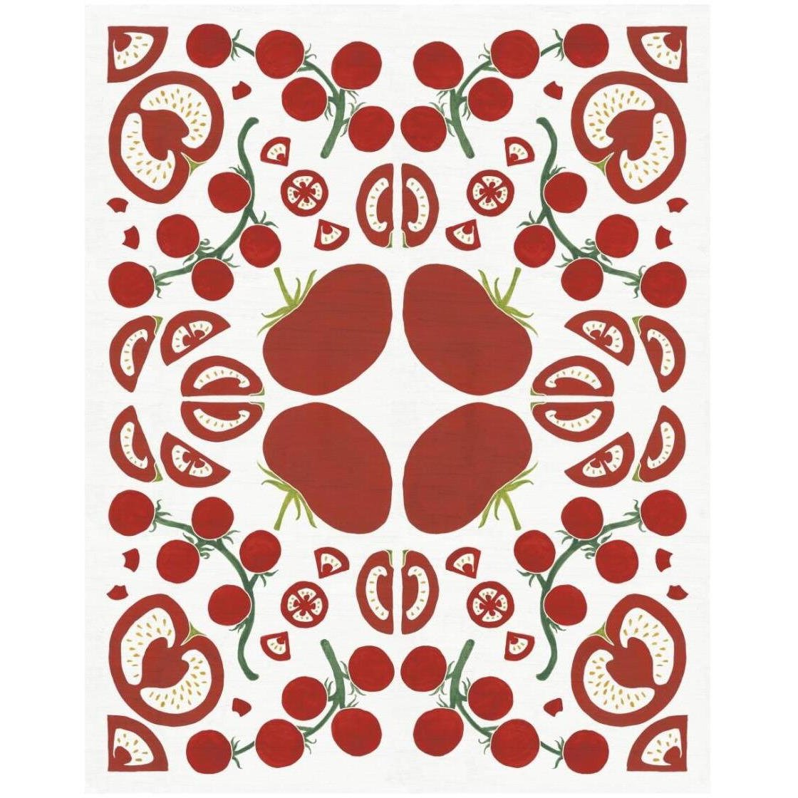Retro Tomato Otomi -Paper Art-22&quotx26"