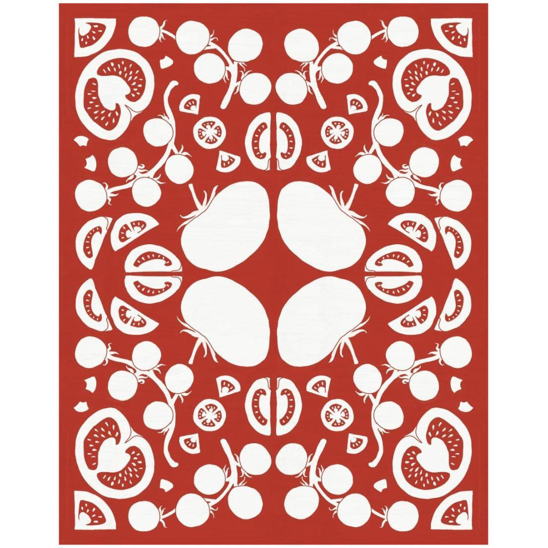 Retro Tomato Otomi Silhouette -Paper Art-18&quotx22"