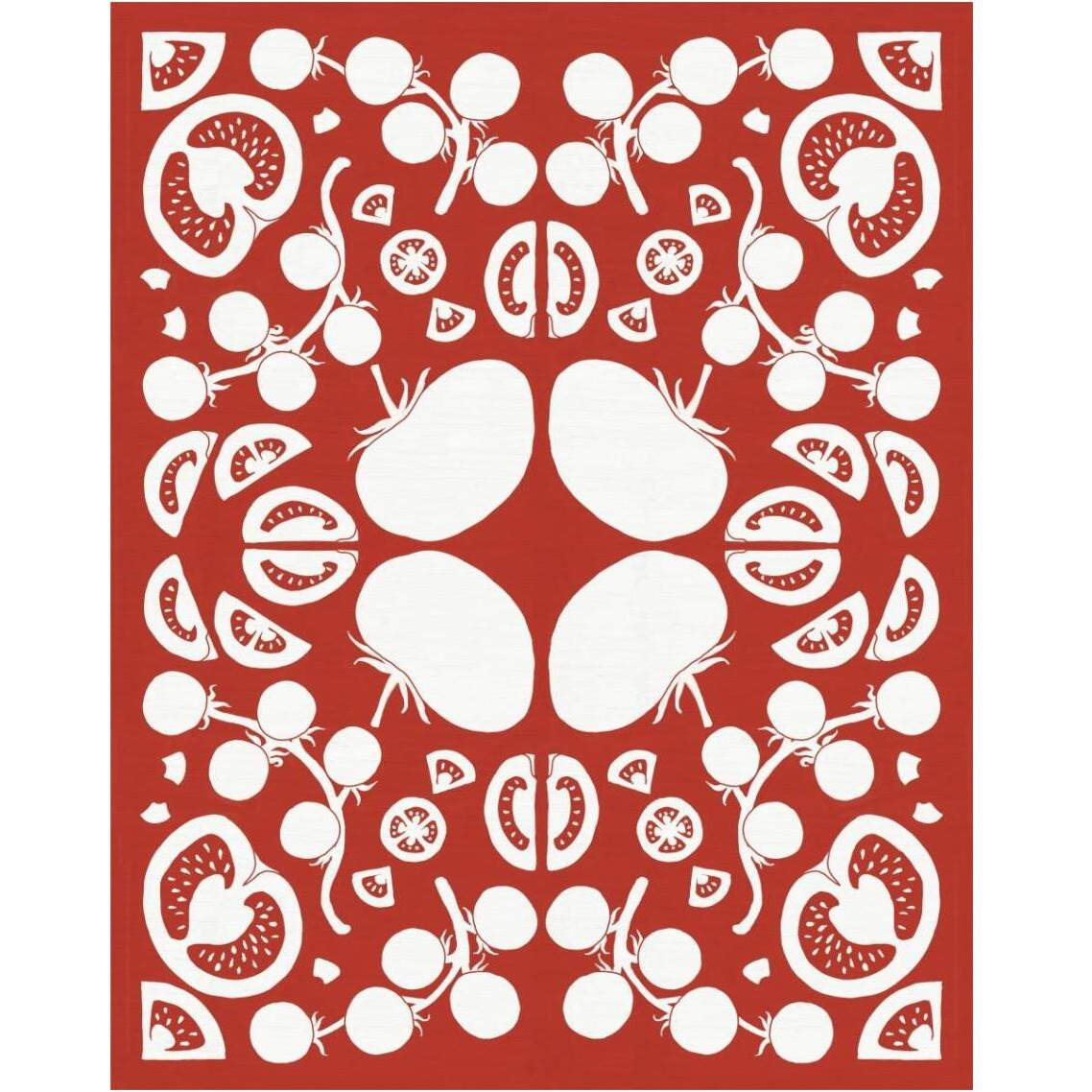 Retro Tomato Otomi Silhouette -Paper Art-30&quotx37"