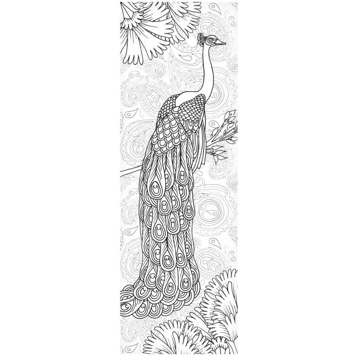 Boho Peacocks I -Paper Art-20&quotx56"