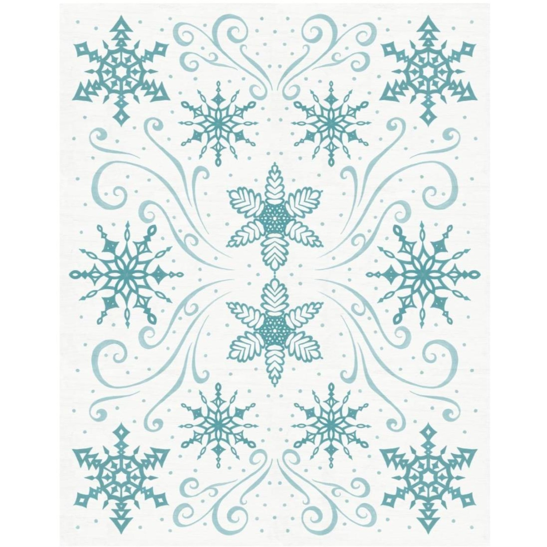 Christmas Otomi I -Paper Art-18&quotx22"
