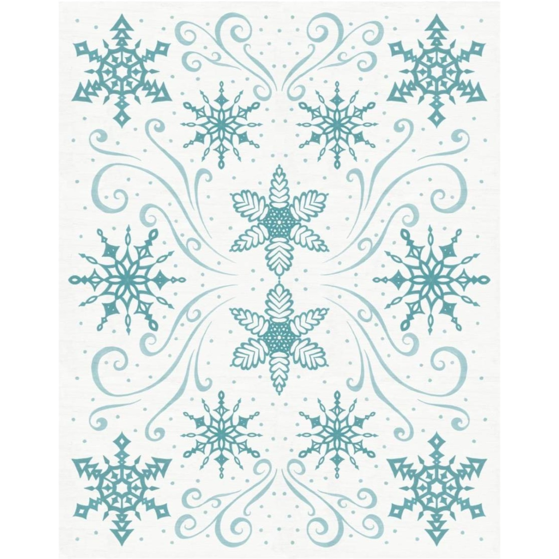 Christmas Otomi I -Paper Art-22&quotx26"