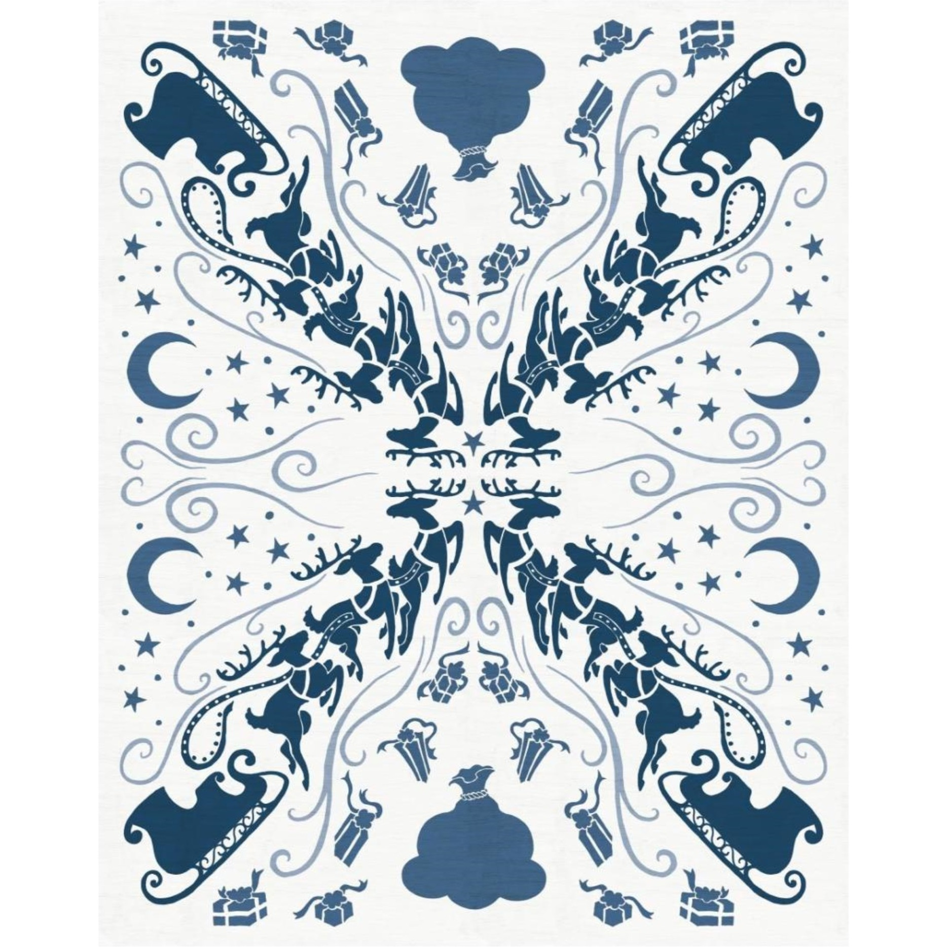 Christmas Otomi II -Paper Art-24&quotx30"