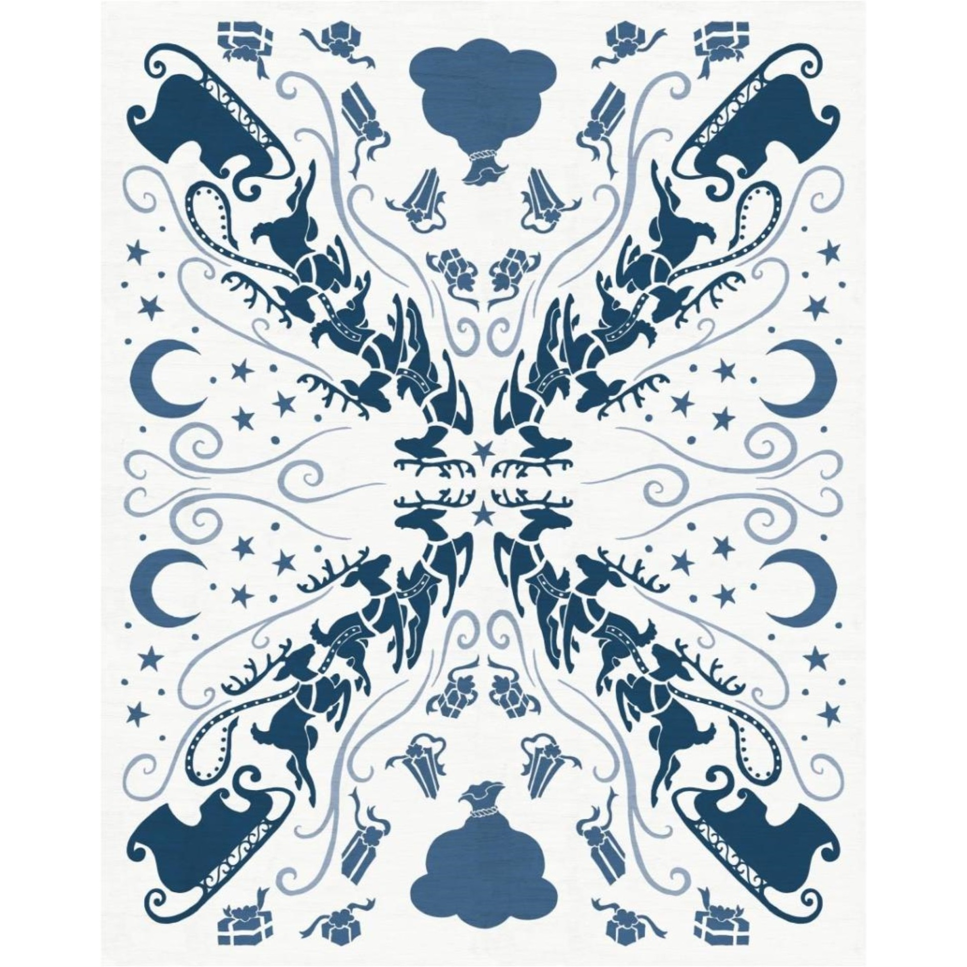 Christmas Otomi II -Paper Art-30&quotx37"