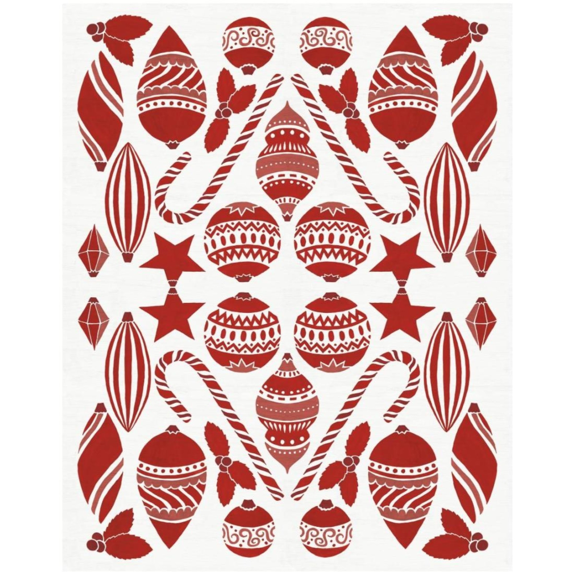 Christmas Otomi III -Paper Art-18&quotx22"