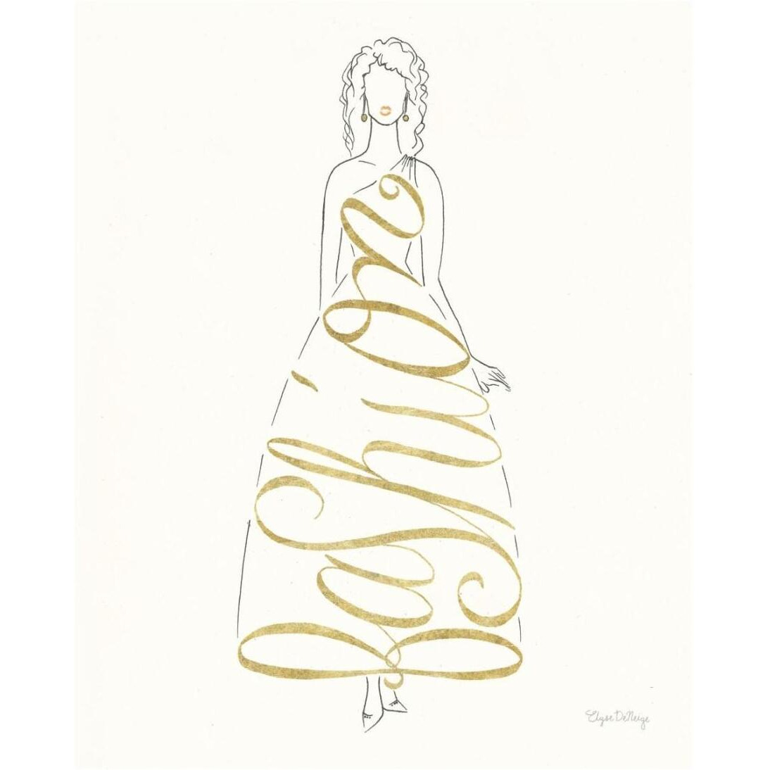 Stylish Sayings III -Paper Art-18&quotx22"