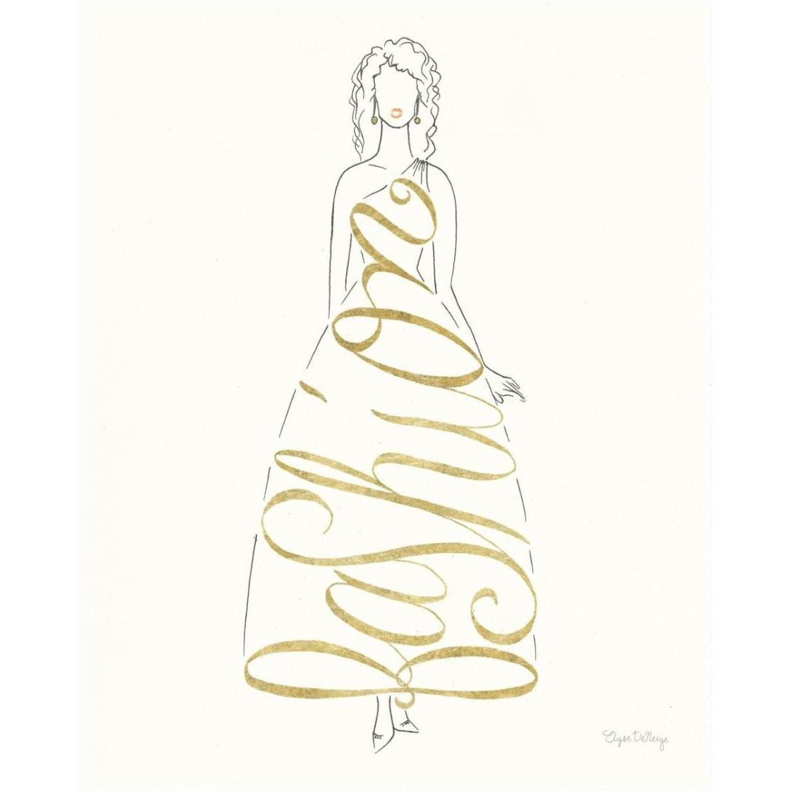 Stylish Sayings III -Paper Art-24&quotx30"