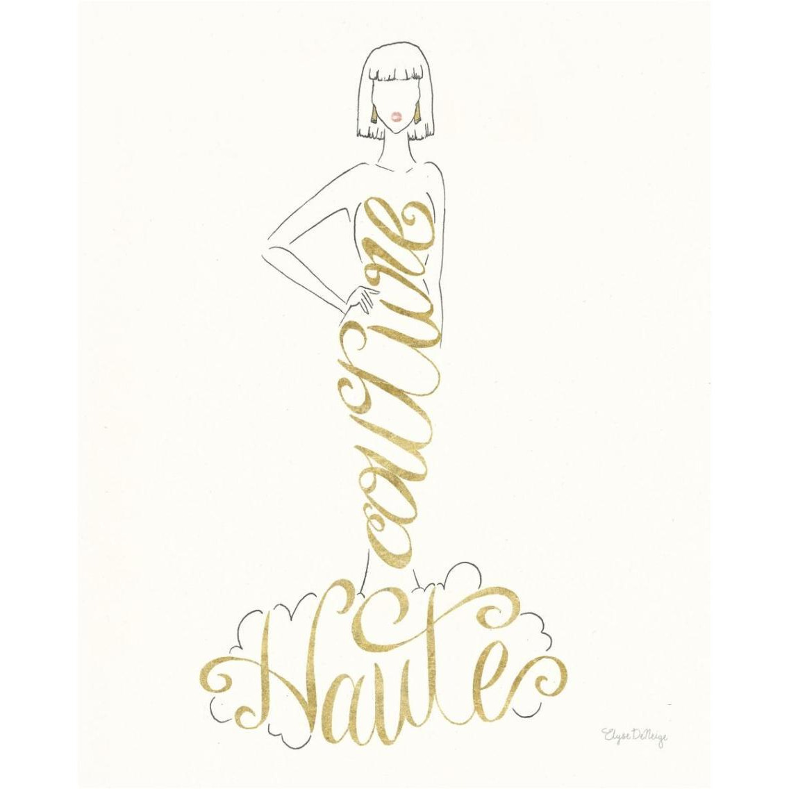 Stylish Sayings IV -Paper Art-30&quotx37"