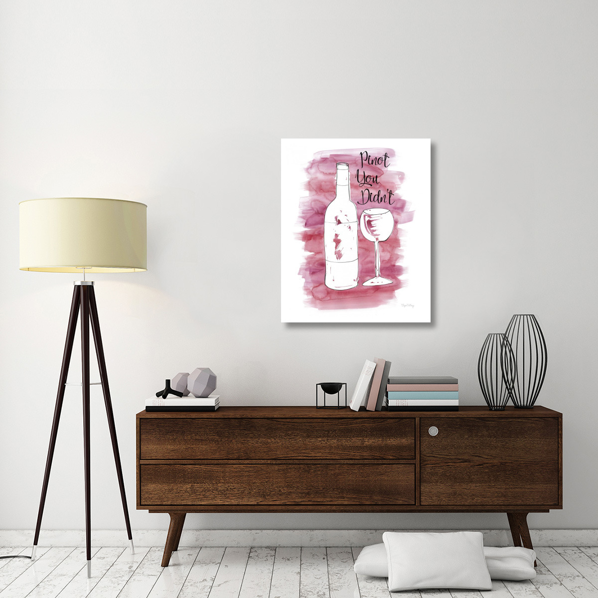 Splash of Wine I -Paper Art-30&quotx37"