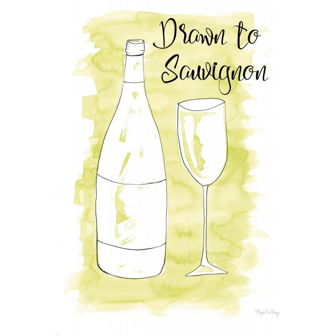 Splash of Wine II -Paper Art-24&quotx30"