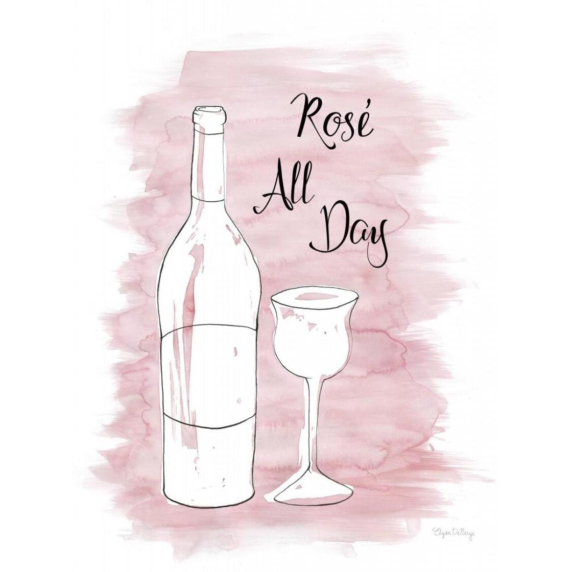 Splash of Wine III -Paper Art-24&quotx30"