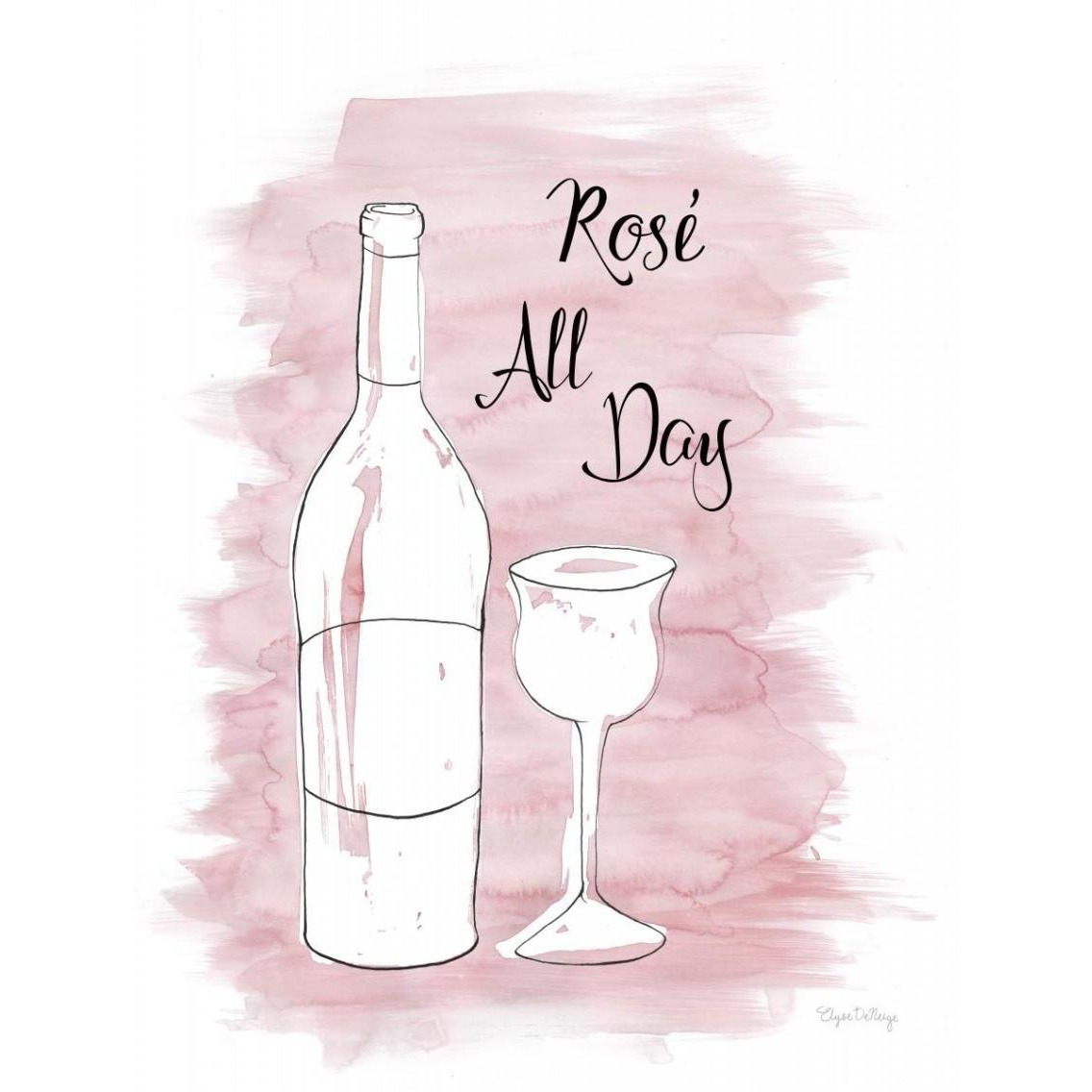 Splash of Wine III -Paper Art-30&quotx37"