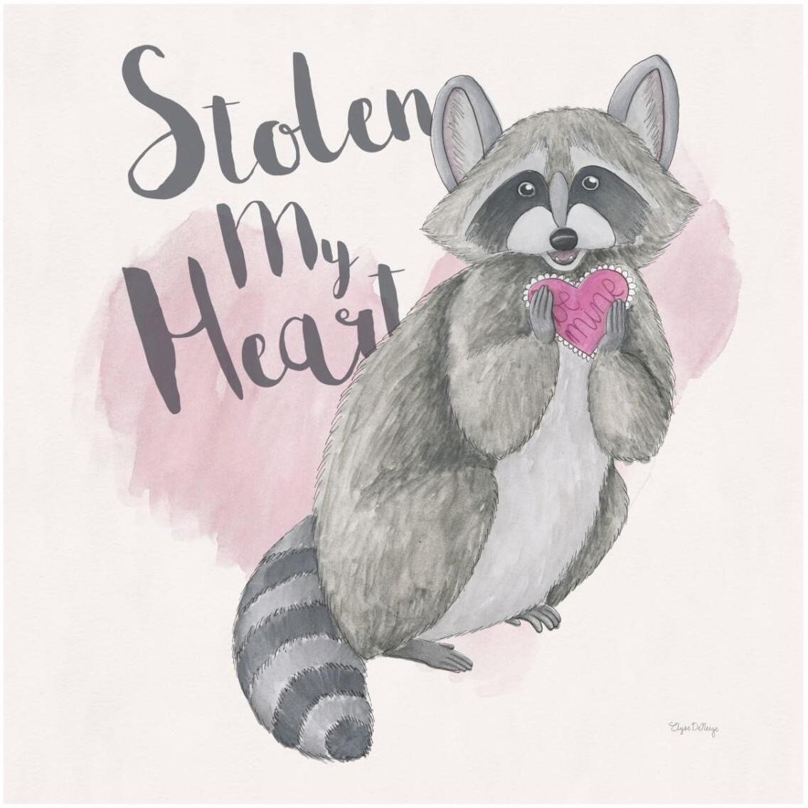 My Furry Valentine I Sq -Paper Art-32&quotx32"