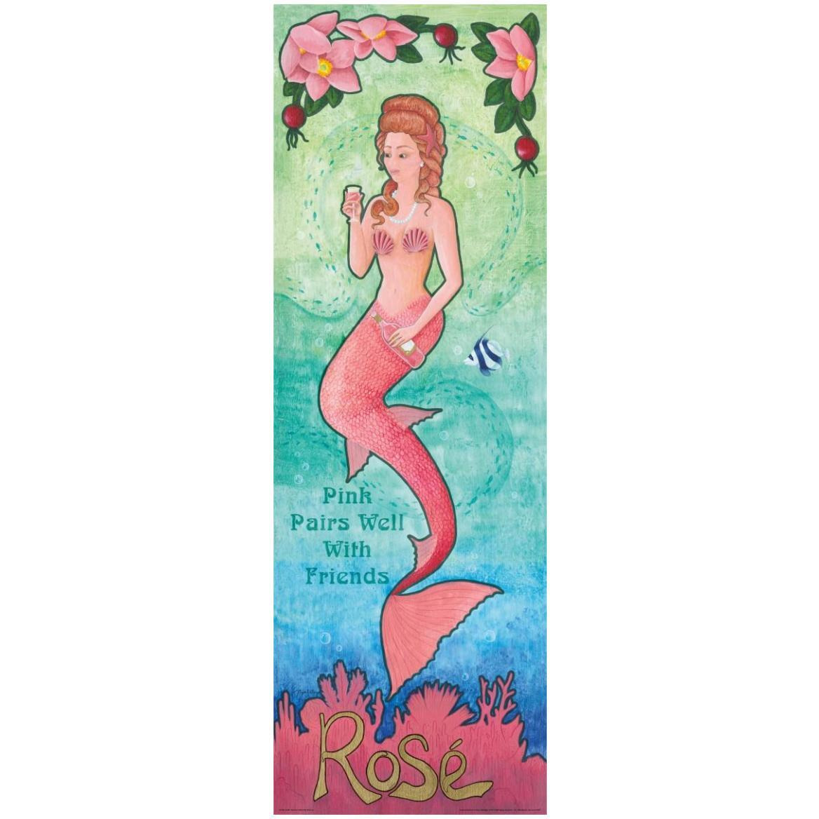 Nouveau Mermaid Rose v2 -Paper Art-20&quotx56"