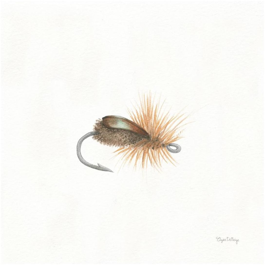 Gone Fishin II -Paper Art-20&quotx20"