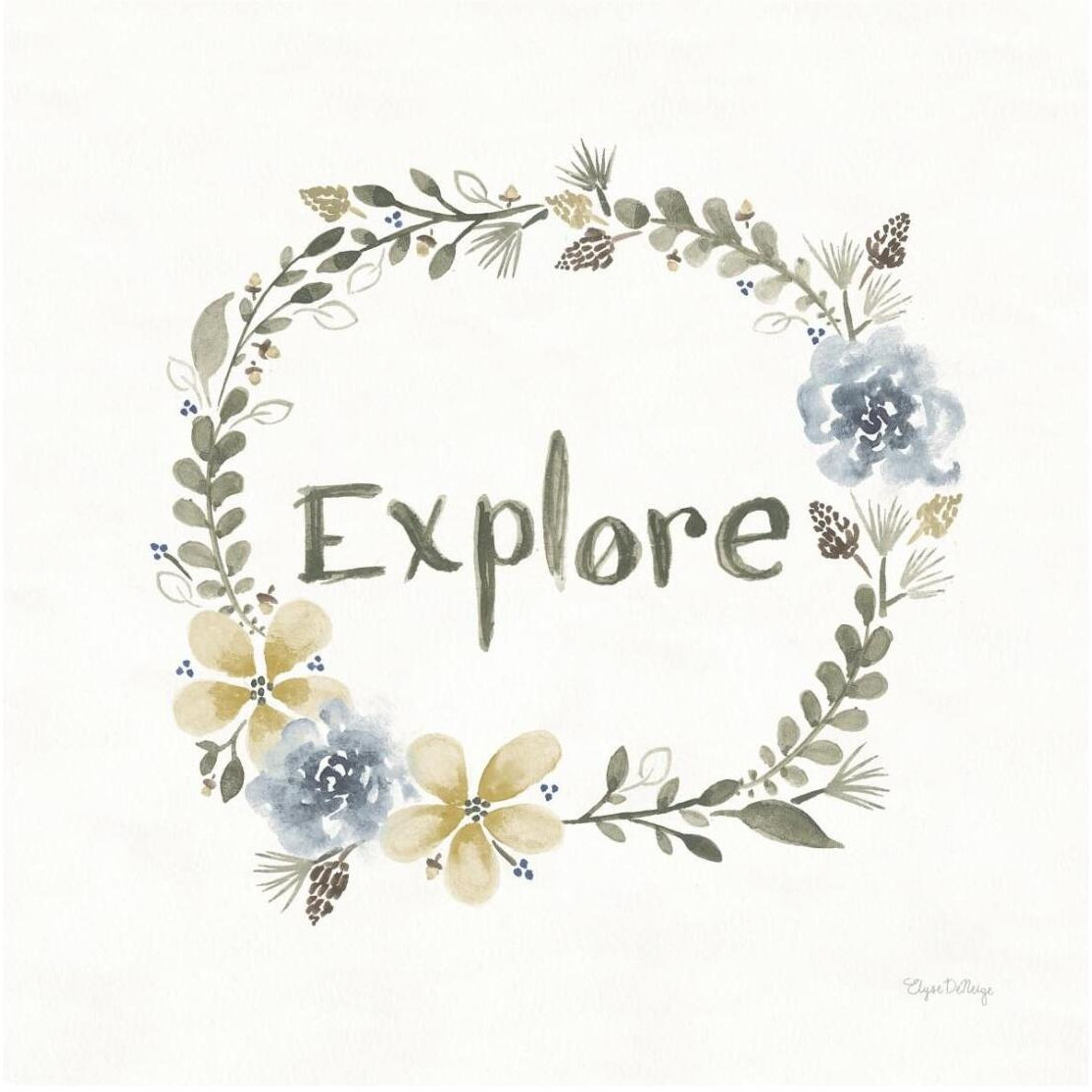 Exploration III No Boots -Paper Art-26&quotx26"