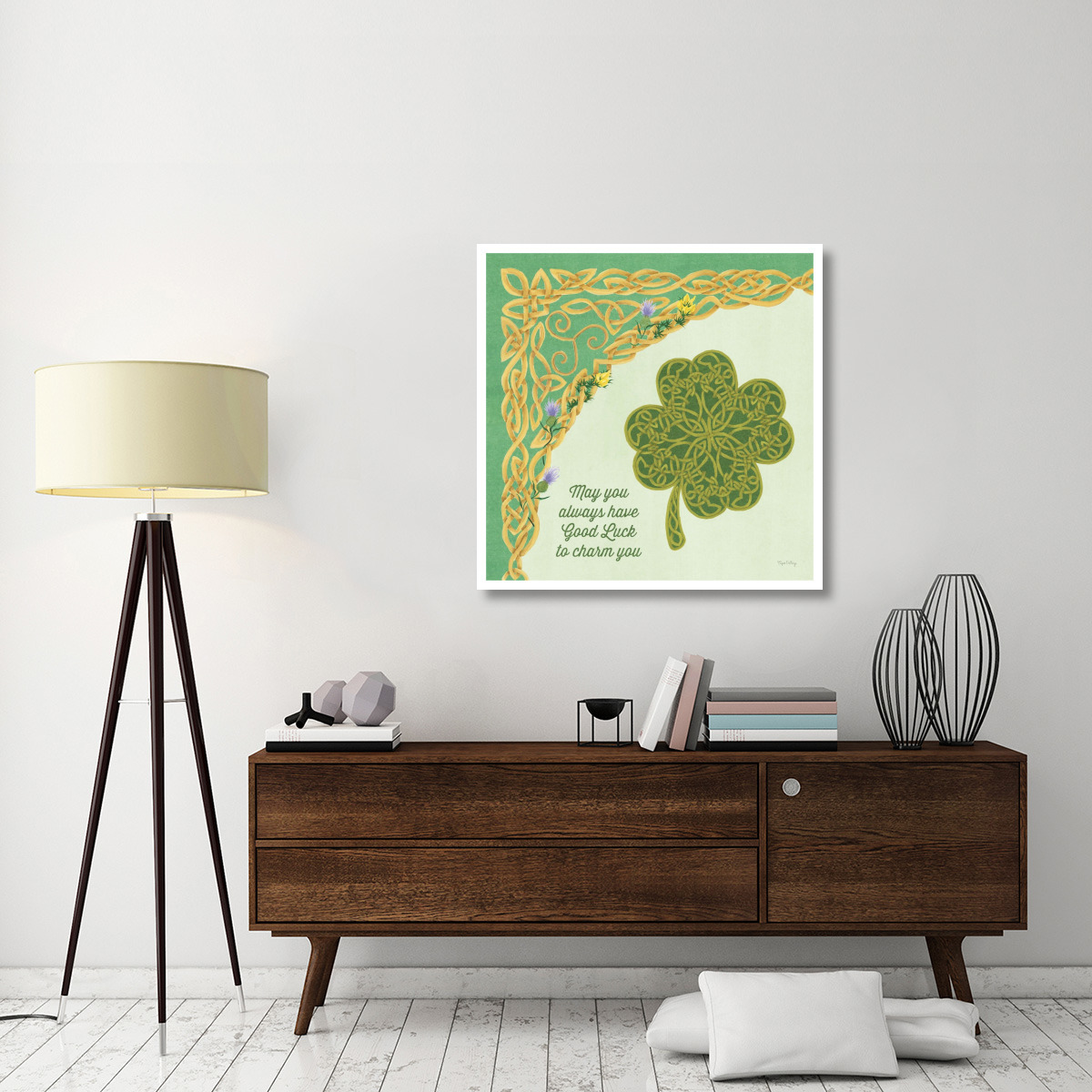 Celtic Charm I -Paper Art-38&quotx38"